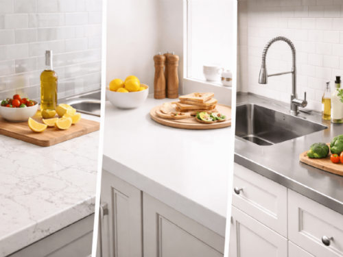 廚房檯面怎麼選才耐用？石英石、人造石與不鏽鋼比較整理